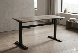 Lumetal Vietnam Modern Adjustable Metal+ Glass <b>Computer</b> Desk Powder Coating for <b>Office</b> Building ODM Available Assembly Required - Product Image 5