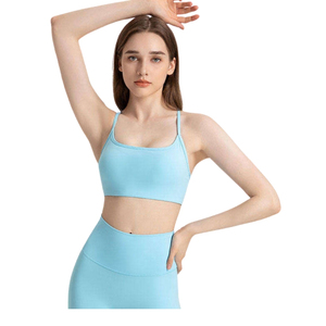 Soutien-gorge de sport pour femmes à maintien élevé, sans couture, confortable, extensible, respirant, doux, pour la remise en forme, la salle de sport, le yoga, la course à pied, le sport - Product Image 6