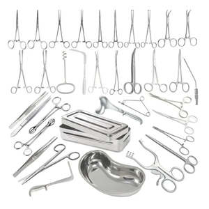 Juego básico de laparotomía de 83 piezas, instrumentos quirúrgicos para cirugía abdominal, juego quirúrgico de alta calidad de Dentavex - Product Image 1