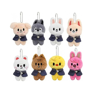 Porte-clés Grenouille Verte Mignonne en Peluche, Jouet Doux 3D de Dessin Animé avec Longue Langue Rose, Pendentif Décoratif de 12 cm - Product Image 1