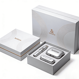 Caja de Regalo Magnética Multifuncional de Doble Capa Personalizada SunGene, Caja de Joyería de Papel Recubierto, Forma Rectangular, Mate - Product Image 4