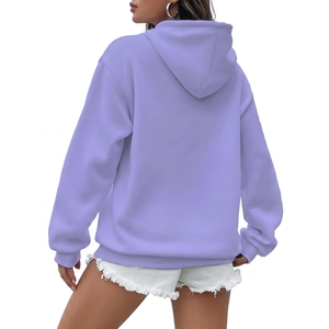 Sudaderas con Capucha Blancas de Alta Calidad para Mujer, Impresión Personalizada de Fábrica OEM ODM - Product Image 1