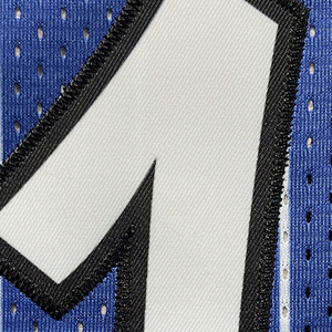 Maillot de basket rayé unisexe noir personnalisable avec nom et numéro, style rétro, sans manches, brodé, antibactérien, 100 % polyester - Product Image 5
