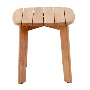 Tumbonas de madera de teca con estilo moderno minimalista para muebles de hogar y conjunto de muebles de jardín - Product Image 3