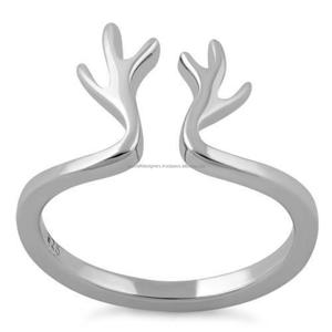 Anneau de serviette en bois de cerf nickelé pièce unique métal de haute qualité thème de renne solide élégant hôtels anneau de serviette au moins quantité minimale de commande - Product Image 6