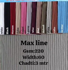 ผ้าทอผสมโพลีคอตตอนน้ำหนักปานกลาง 220GSM ขนาด 60 นิ้ว ผ้าใยผสมมีเท็กซ์เจอร์ สำหรับกางเกงสั่งตัด ชุดยูนิฟอร์ม ของตกแต่งบ้าน และงานฝีมือ - Product Image 1