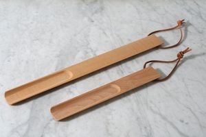 Cuchara para Zapatos de Madera Ecológica, Herramienta Duradera para Ayudar a Ponerse los Zapatos, Cuchara para Zapatos de Madera Hecha a Mano, Herramienta para Facilitar el Uso de Zapatos - Product Image 2