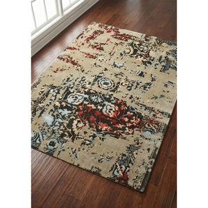 พรมขนสัตว์/ผ้าฝ้ายเนื้อนุ่มทันสมัย สำหรับห้องนั่งเล่น ห้องนอน ตกแต่งบ้าน ความหนาแน่นสูง ทนทาน กันลื่น กันน้ำพิเศษ - Product Image 1