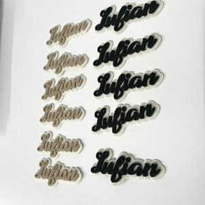 Écusson brodé thermocollant personnalisé avec logo, idéal pour vêtements, sacs, casquettes, DIY, vente en gros, badge brodé 3D, transfert thermique - Product Image 6
