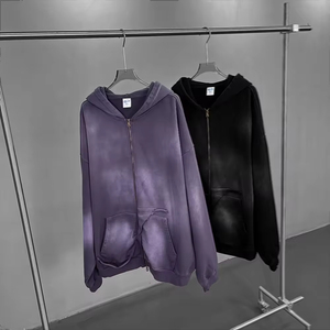 Latest Arrival Wholesale Price <b>Men</b> Acid Wash Hoodies for Adults New Street Wear Casual Style <b>Men</b> Acid Wash hoodies - Product Image 1