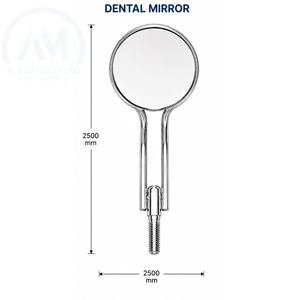 Espejos Dentales de Doble Cara Al Mida Healthcare, de Acero y Plástico, Manuales, Ligeros, con Certificación CE, Fácil Agarre - Product Image 3