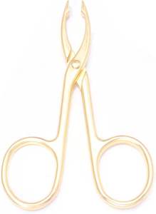 UBI 2 Piezas Pinzas de Acero Inoxidable Hechas a Mano con Punta Fina para Cejas, Depilación Facial, Reutilizables, Duraderas y Modernas - Product Image 2