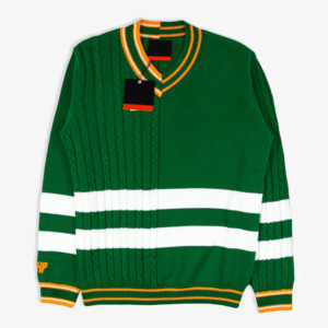 Customized FAMU Florida A&M University <b>cable</b> <b>Knitted</b> <b>Sweater</b> Women's Autumn Casual Premium Quality Anti-Wrinkle Breathable - Product Image 1