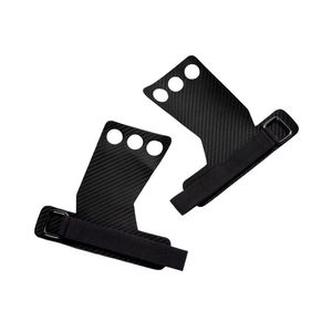 Poignées de Gym en Cuir Véritable à 3 Trous, Protection des Doigts et de la Paume, pour Powerlifting et Haltérophilie, Personnalisation de Marque - Product Image 5