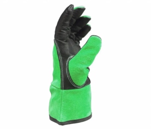 Gants de sécurité en cuir de vachette pleine fleur pour soudage TIG, résistants à la chaleur, aux étincelles et au feu, pour usage industriel sûr - Product Image 3