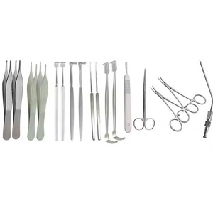 PISSCO AV fistula surgery <b>instrument</b> set 30-piece AV fistula surgery tools kit AV fistula surgical <b>instruments</b> Stainless Steel - Product Image 2