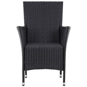 Ensemble de jardin noir avec table et chaise - Product Image 6