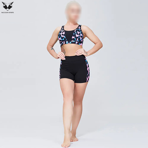 Producto de Alta Demanda, Nueva Llegada, Precio al por Mayor, Conjunto Deportivo de 2 Piezas, Top y Pantalones Cortos, Ropa Deportiva para Mujer - Product Image 6