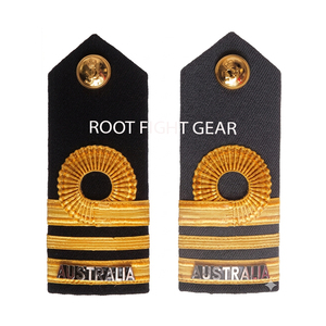 Australian Epaulettes designed to display rank or hierarchy using embroidered stripes or symbols - Product Image 4