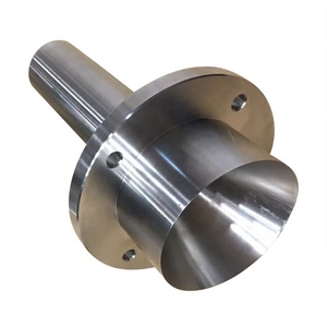 Vis sans fin d'alimentation OEM en acier allié usiné CNC, vis spirale pour équipement de convoyage, arbre de vis sur mesure de haute précision - Product Image 6