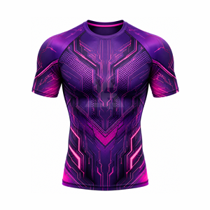 Hukangjie G4Free T-shirt de sport respirant en néoprène à manches courtes pour femme, protection solaire UPF 50+, séchage rapide, idéal pour l'extérieur, la gym et la randonnée - Product Image 2
