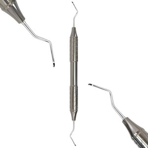 Cureta Dental de Acero Inoxidable de Alta Calidad, Mini McCall 13S-14S, Instrumentos de Higiene Periodontal de Doble Extremo, Grado Médico - Product Image 1