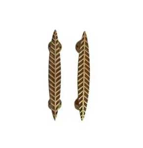 Tirador de Gabinete Moderno Dorado con Diseño Moleteado, Tirador de Cajón en T de Latón Sólido, Herraje de Lujo para Muebles de Cocina y Armarios - Product Image 1