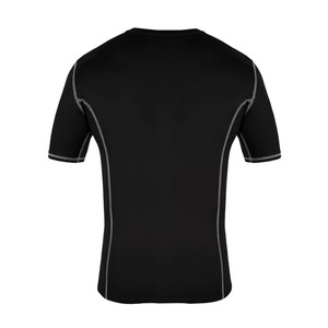 เสื้อยืดออกกำลังกายผู้ชาย OEM 2026 จัดส่งตรงจากโรงงาน เสื้อกีฬาผู้ชายแบบรัดรูป สไตล์พื้นฐาน - Product Image 6