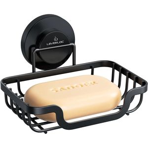 Portasapone da Parete in Acciaio Inossidabile con Ventosa per Doccia, Senza Foratura, Rimovibile, Impermeabile, Porta Spugna - Product Image 1