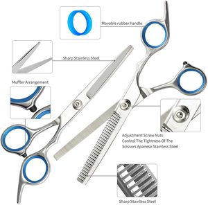 Barber Set Hairdressing Tool Kit With Professional Hair Cutting Accessories For Salon And Home Use - Product Image 6
