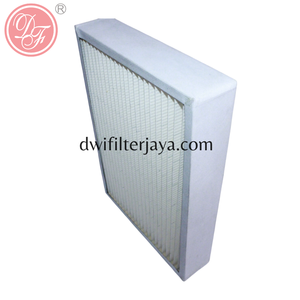 ไส้กรองอากาศ HEPA แบบจีบสำหรับรถยนต์ ยี่ห้อ DWI FILTER JAYA Manufactory  ทำจากไฟเบอร์กลาส ประสิทธิภาพการกรอง 99.995% ขนาด 0.3 ไมครอน - Product Image 3