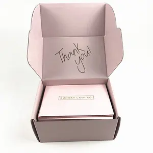 헤비 듀티 럭스 우아한 색상 직사각형 단단한 종이 재사용 가능한 공예 매트 뷰티 메이크업 소매 크래프트 핑크 포장 상자