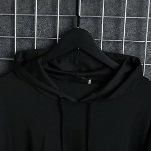 Sudadera con Capucha Estampada Extra Grande para Hombre, Estilo Casual y Urbano - Product Image 5