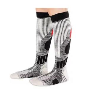 <b>Men's</b> Athletic <b>Socks</b> Solid Knitted Cotton Anti-slip Thick Breathable <b>Sports</b> Cushioned Summer Knee <b>Socks</b> 2Pcs - Product Image 3