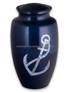 Urna de cremación de Metal de estilo americano de la mejor calidad, recuerdo de nuevo diseño para cenizas de adultos y mascotas, suministros funerarios para el hogar - Product Image 4