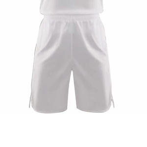 Custom Basketball Jersey Set White Blue <b>Red</b> 00 Teamname Playername Sleeveless V-Neck Unisex Breathable Polyester Uniform - Product Image 6
