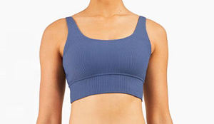 High Quality Plus Size Lightweight Breathable Sport <b>Bra</b> Thin Strap Women Padded Spandex Yoga Gym Active Wear - Product Image 5