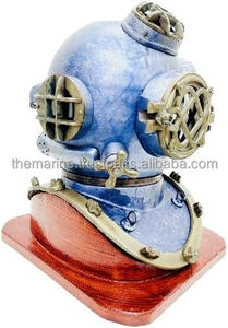 Antique Brass <span class=keywords><strong>Scuba</strong></span> lặn biển thợ lặn Mũ bảo hiểm chúng tôi hải quân Mark V kích thước đầy đủ 18 ''lặn Mũ bảo hiểm cho người lớn người đàn ông & phụ nữ trang phục - Product Image 2