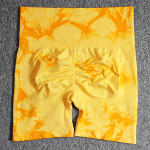 Wholesale Women's High Quality Solid Color Breathable Eco-Friendly Gym Athletic Wear Compression Shorts Scrunch <b>Butt</b> Biker Yoga - Product Image 4