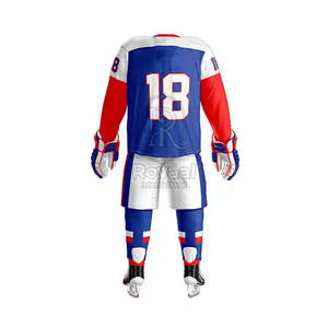 Top Quality <b>Light</b> Weight Ice Hockey Uniform Private Label 100% Polyester Made Ice Hockey Uniform In <b>Cheap</b> Price - Product Image 5