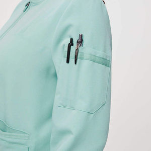 Chaqueta de Enfermería para Hombre, Uniformes Médicos, Nuevo Diseño, Chaqueta Térmica, Traje de Enfermería para Hospital, Chaqueta Térmica con Cierre Frontal para Enfermeras - Product Image 4