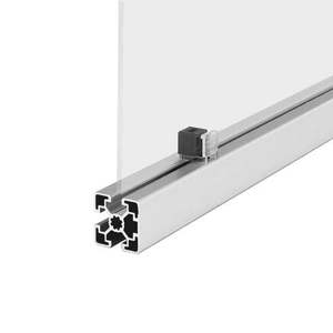 Profilés d'extrusion en T en alliage d'aluminium 6063-T5 en forme de C pour usage industriel, pour dissipateur de chaleur, table de travail, pliage et découpe - Product Image 2