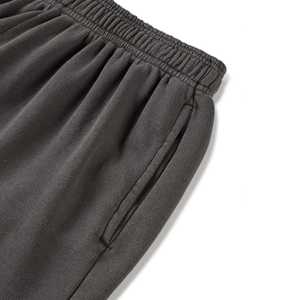 Pantalones Cortos Deportivos Casuales para Hombre de Alta Calidad con Logotipo Personalizado OEM, 100% Algodón, Talla Grande, Tela de Felpa - Product Image 6