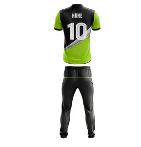Ensemble d'uniformes de cricket pour hommes, respirant, avec gestion de l'humidité, maillot et pantalon de sport flexible pour le cricket en intérieur et en extérieur - Product Image 4
