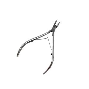 Coupe-ongles en acier inoxydable, lame incurvée, pointe acérée, durable, portable, ouverture large, outil pour les ongles des doigts, usage adulte, style simple - Product Image 6