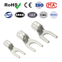 Cosses de câble en cuivre-aluminium de type U Phoenix, bornes à sertir pour câblage électrique