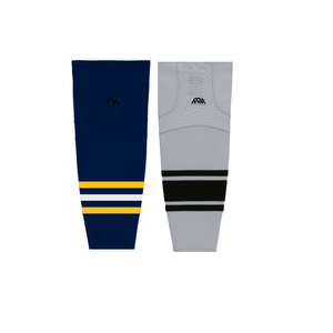 Chaussettes de hockey sur glace personnalisées par sublimation, légères, respirantes, pour équipe, haute élasticité, antidérapantes, protection, séchage rapide, sport - Product Image 1