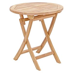 <b>Folding</b> <b>Dining</b> <b>Table</b> Made of High Quality Old Teak Wood Durable & Eco-Friendly Modern Minimalist Design Economical Price - Product Image 1