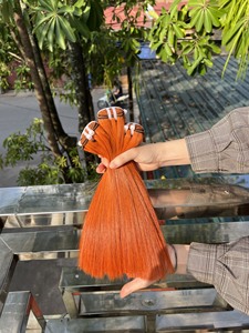 ช่อผมมนุษย์สี12A เวียดนามมัดผมตรงสีธรรมชาติ - Product Image 5