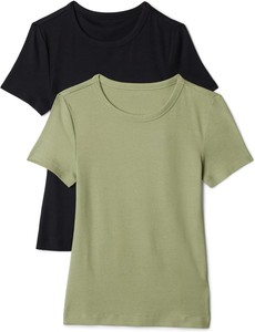 Women's Trendy Casual T Shirt Soft Cotton Crew <b>Neck</b> Short Sleeve Slim Fit Eco-Friendly Breathable Fashion <b>Top</b> Custom Logo - Product Image 1